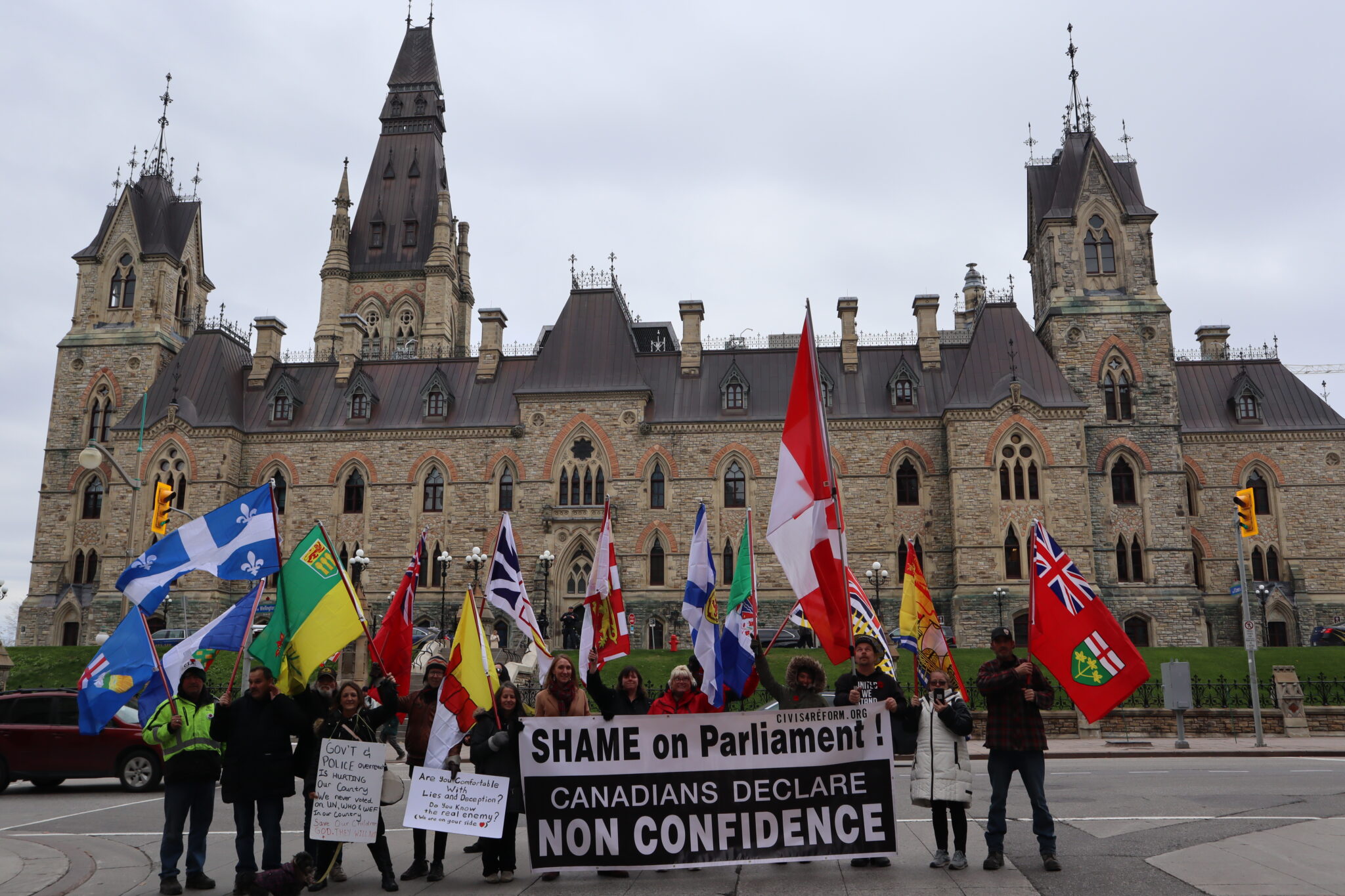 Canadians Declare Non-Confidence